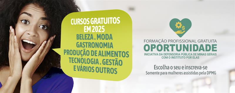 Cursos gratuitos em 2025