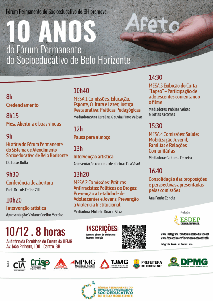 10 anos do Fórum Socioeducativo