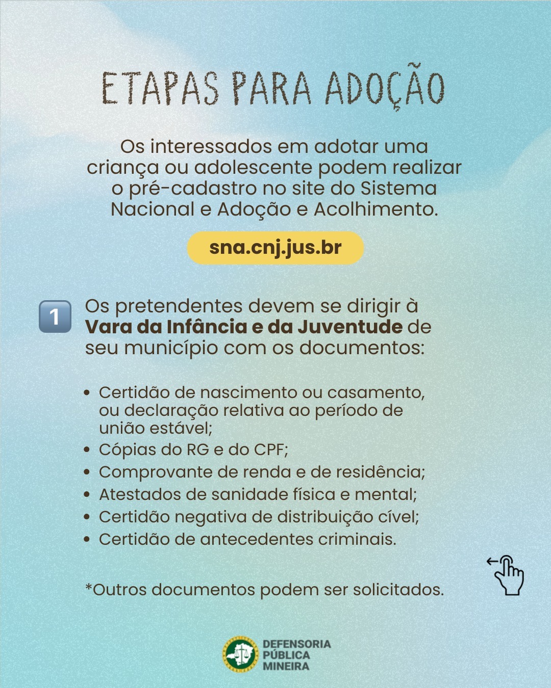 Etapas para adoção: O passo a passo do processo 2