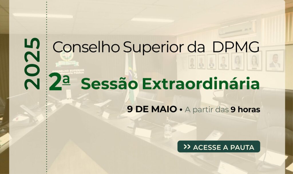 Conselho Superior divulga pauta da 2ª sessão extraordinária de 2025 1