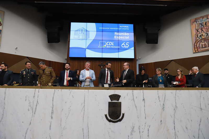 Defensoria Pública participa de homenagem na Câmara Municipal de Belo Horizonte aos 65 da CDL/BH  1
